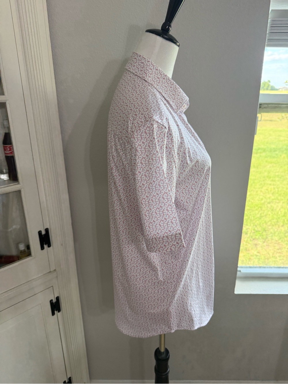 Bugatchi Miles OoohCotton Short-Sleeve Button Shirt - Picture 4 of 7